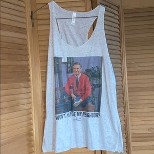 Mr. Rogers tank size XL